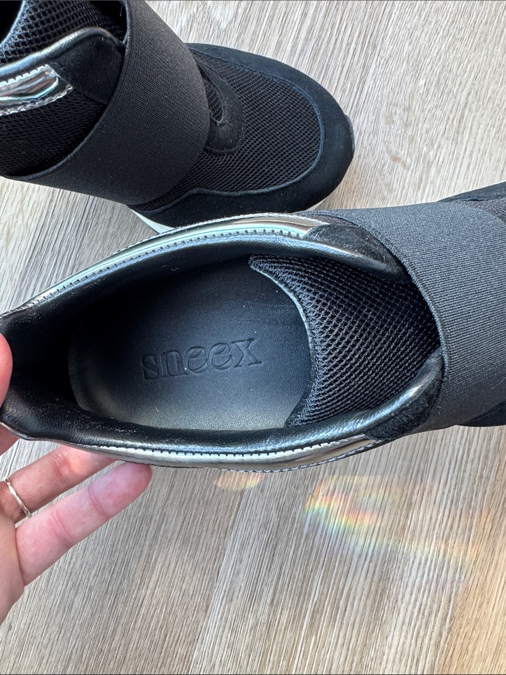 Sneex “The Icon” Slip-On Heeled Sneaker - Picture 2 of 6